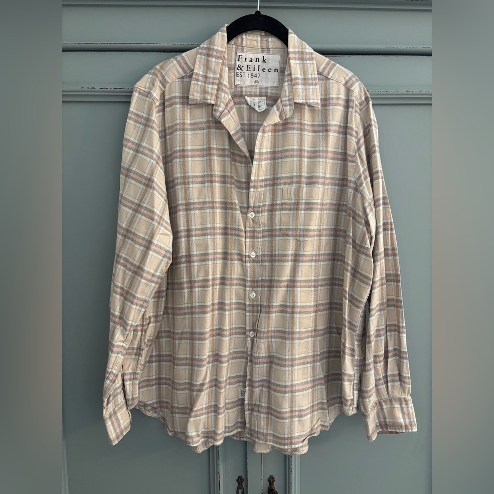 Frank & Eileen plaid flannel shirt
